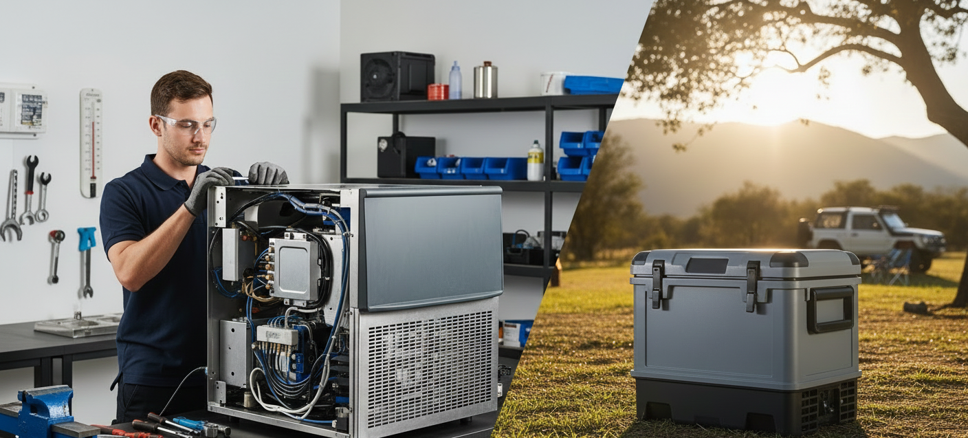 Camping fridge repair specialist workshop in Durban North - Casey Services
